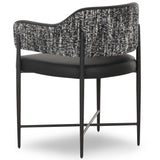 Sezanne 2-Tone Dining Chair, Black, Set of 2-Furniture - Chairs-High Fashion Home