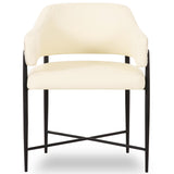 Sezanne 2-Tone Dining Chair, Cream, Set of 2-Furniture - Chairs-High Fashion Home