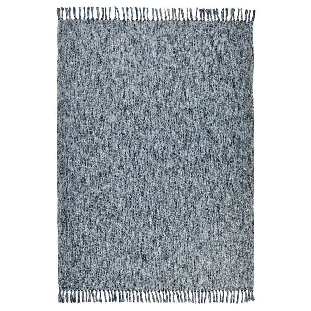 Sharma Throw, Denim Blue