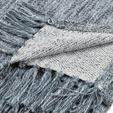 Sharma Throw, Denim Blue