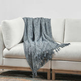 Sharma Throw, Denim Blue