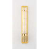Shaw Sconce, Aged Brass-Lighting-High Fashion Home