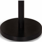 Shay Marble Drink Table, Black