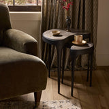 Shayla Nesting End Table, Warm Grey by Four Hands-Furniture - Accent Tables-High Fashion Home