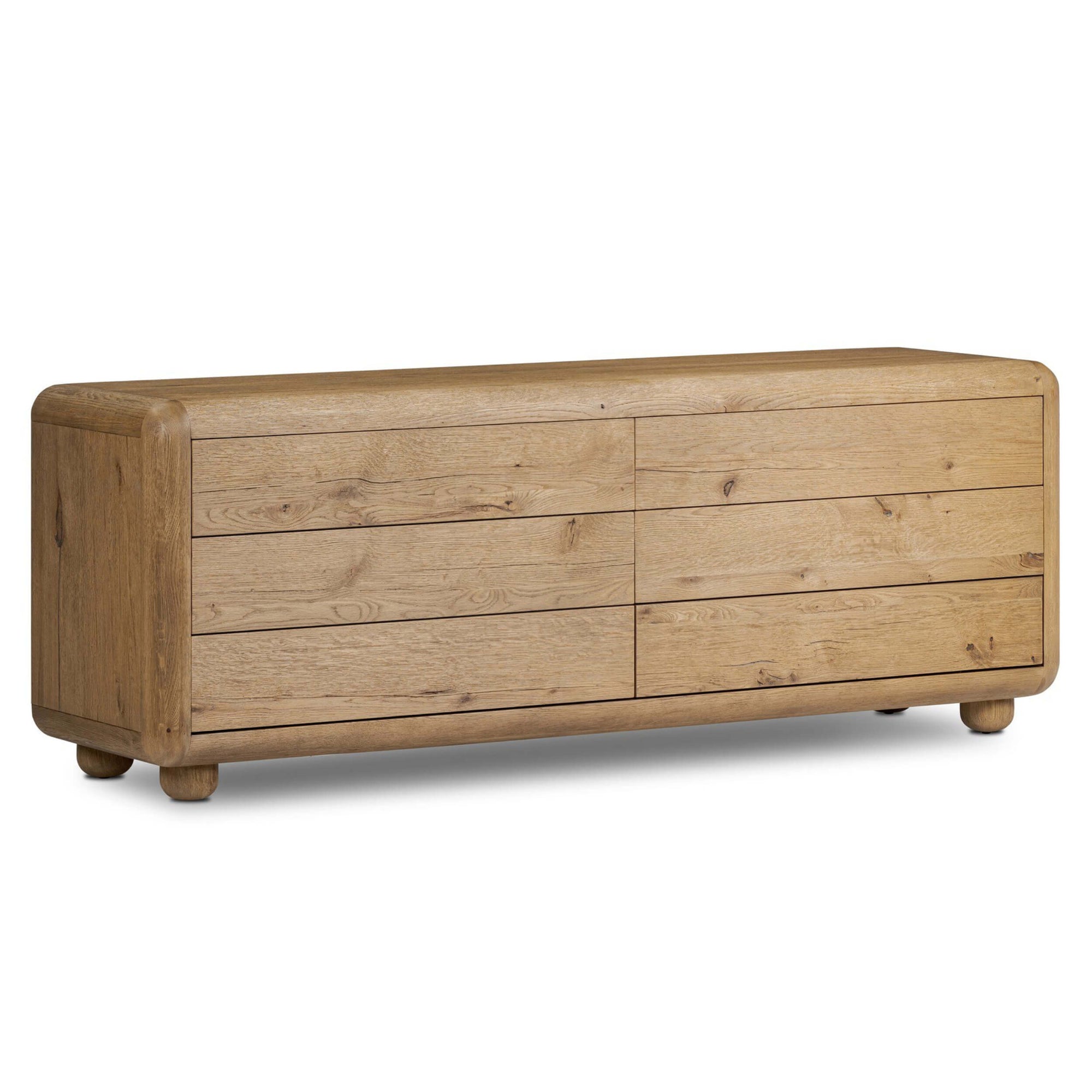 Sheldon 6 Drawer Dresser, Worn Oak by Four Hands Sheldon 6 Drawer Dresser, Worn Oak by Four Hands
