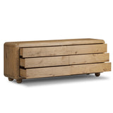 Sheldon 6 Drawer Dresser, Worn Oak by Four Hands-Furniture - Storage-High Fashion Home