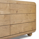 Sheldon 6 Drawer Dresser, Worn Oak by Four Hands-Furniture - Storage-High Fashion Home