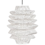 Shelly Pendant, White-Lighting-High Fashion Home