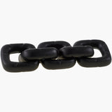 Sherman 5 Link Sculpture, Black-Accessories-High Fashion Home