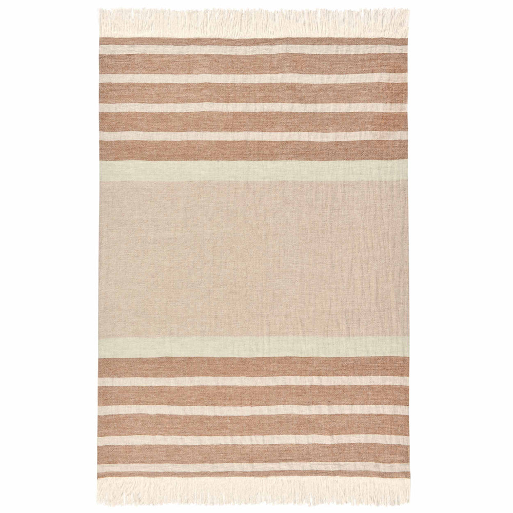 Sherry Throw, Hazel/Natural