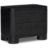 Shevall Nightstand, Black Wash by Four Hands-Furniture - Bedroom-High Fashion Home