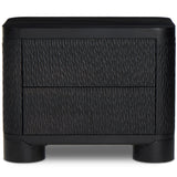 Shevall Nightstand, Black Wash by Four Hands-Furniture - Bedroom-High Fashion Home