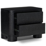 Shevall Nightstand, Black Wash by Four Hands-Furniture - Bedroom-High Fashion Home