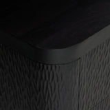 Shevall Nightstand, Black Wash by Four Hands-Furniture - Bedroom-High Fashion Home