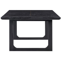 Shiloh Rectangular Dining Table, Black