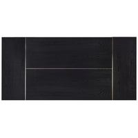 Shiloh Rectangular Dining Table, Black