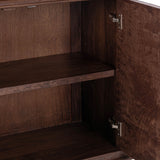 Shira 4 Door Buffet, Kona Brown-Furniture - Storage-High Fashion Home