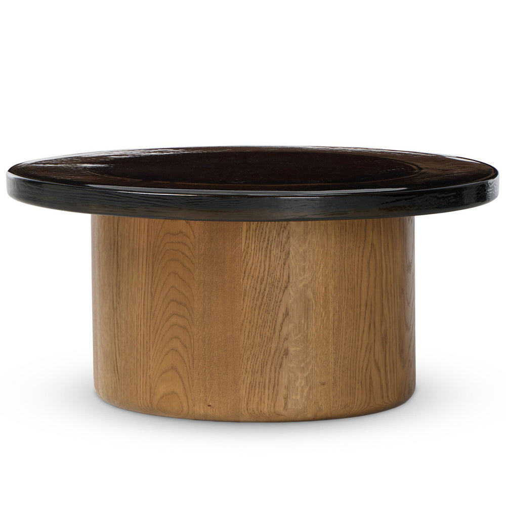 Shira Coffee Table, Smoked Brown by Four Hands-Furniture - Accent Tables-High Fashion Home