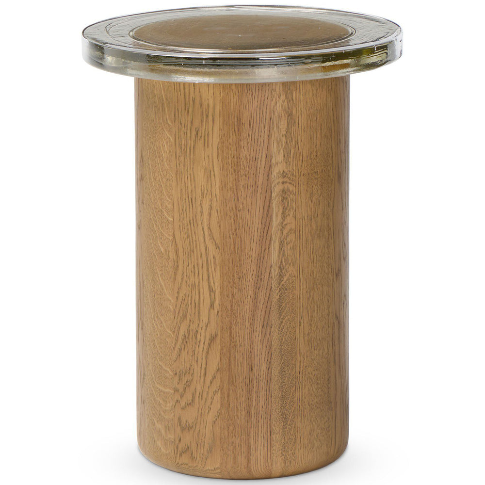 Shira Small End Table, Clear by Four Hands-Furniture - Accent Tables-High Fashion Home