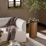 Shira Small End Table, Clear by Four Hands-Furniture - Accent Tables-High Fashion Home