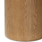 Shira Small End Table, Smoked Brown by Four Hands-Furniture - Accent Tables-High Fashion Home