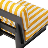 Shoreline Chair, Yellow-Furniture - Chairs-High Fashion Home