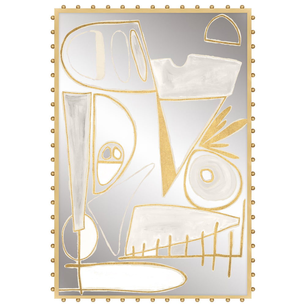 Shuffle City V Mirror Framed-Accessories Artwork-High Fashion Home