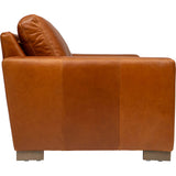 Shultz Leather Sofa, Concord Camel-Furniture - Sofas-High Fashion Home