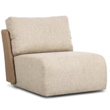 Sicilia Outdoor Swivel Chair, Concha Beige by Four Hands-Furniture - Chair-High Fashion Home