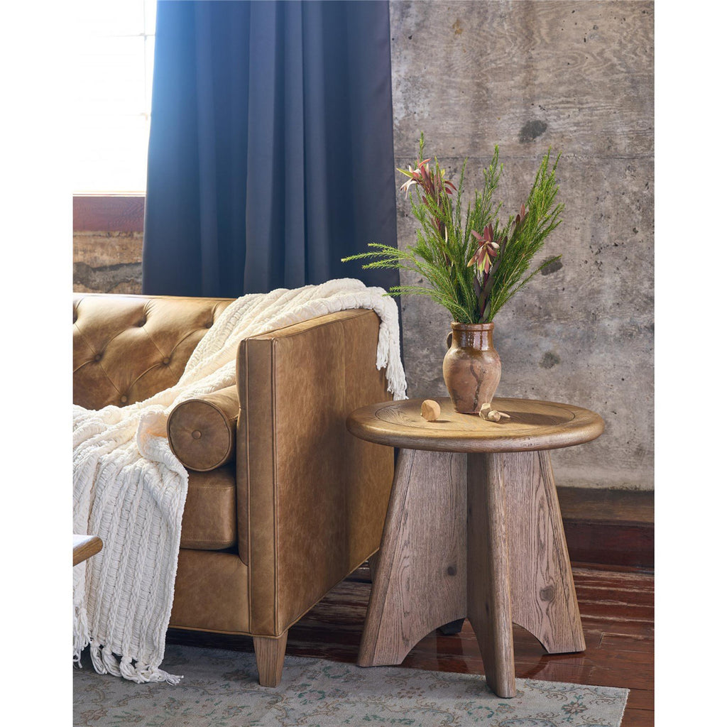 Sienna Round Side Table, Sienna – High Fashion Home