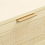 Sierra 6 Drawer Dresser, Buttermilk-Furniture - Storage-High Fashion Home