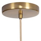 Sign 1 LT Pendant, Antique Brass-Lighting-High Fashion Home