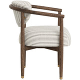 Sigrid Dining Arm Chair, Gifford Script-Furniture - Dining-High Fashion Home