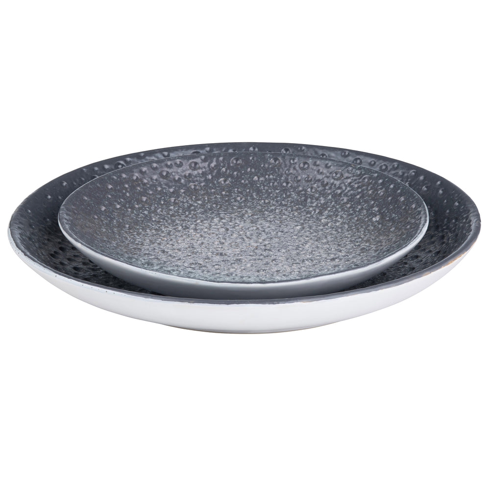 Silas Trays, Grey, Set of 2-Accessories-High Fashion Home
