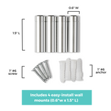 20x30" Photo Floating Acrylic Clear Picture Frame (Frame Size 23x33")-Frames-High Fashion Home