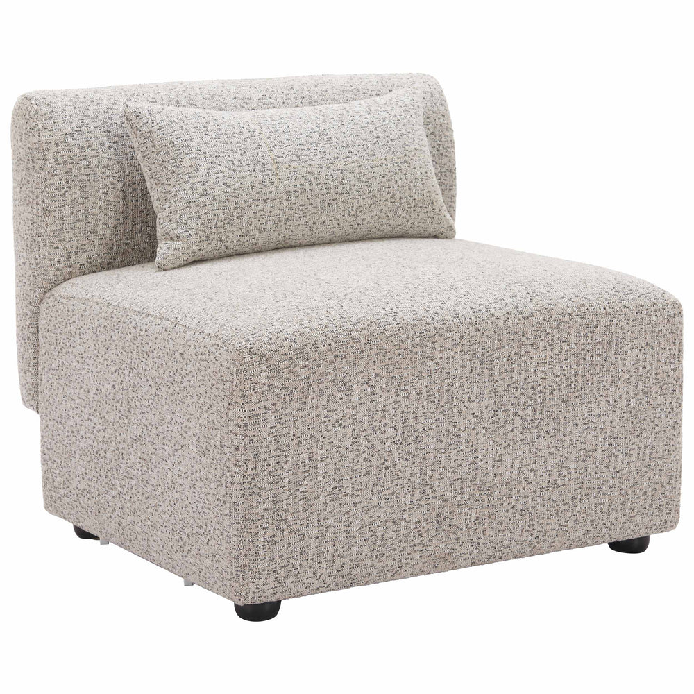 Simu Middle Chair Dune Greige-Furniture - Chair-High Fashion Home