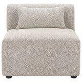 Simu Middle Chair Dune Greige-Furniture - Chair-High Fashion Home