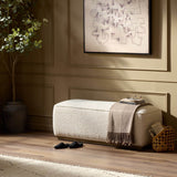 Sinclair 55" Accent Bench, Knoll Natural by Four Hands-Furniture - Benches-High Fashion Home