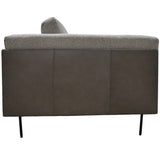 Sinclair Sofa, Gray-Furniture - Sofas-High Fashion Home