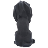 Sitting Lion, Black-Accessories-High Fashion Home