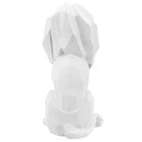 Sitting Lion, White-Accessories-High Fashion Home