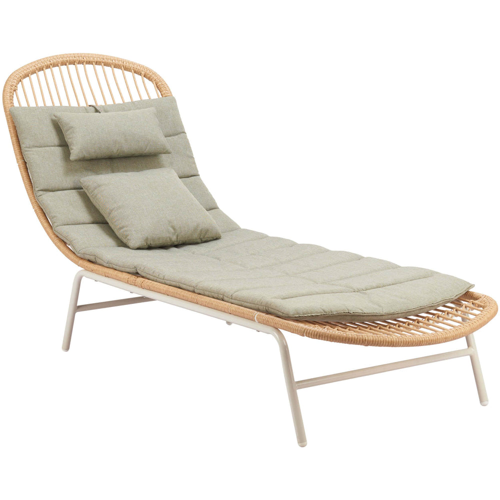 Skim Chaise Lounge, Multicolor-Furniture - Chairs-High Fashion Home