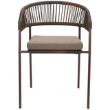 Skye Dining Chair, Brown, Set of 2-Furniture - Dining-High Fashion Home