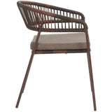 Skye Dining Chair, Brown, Set of 2-Furniture - Dining-High Fashion Home