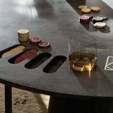 Skye Poker Table, Bluestone