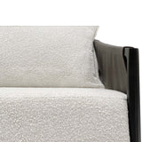 Skyler Chair, Ivory/Seal Brown-Furniture - Chairs-High Fashion Home