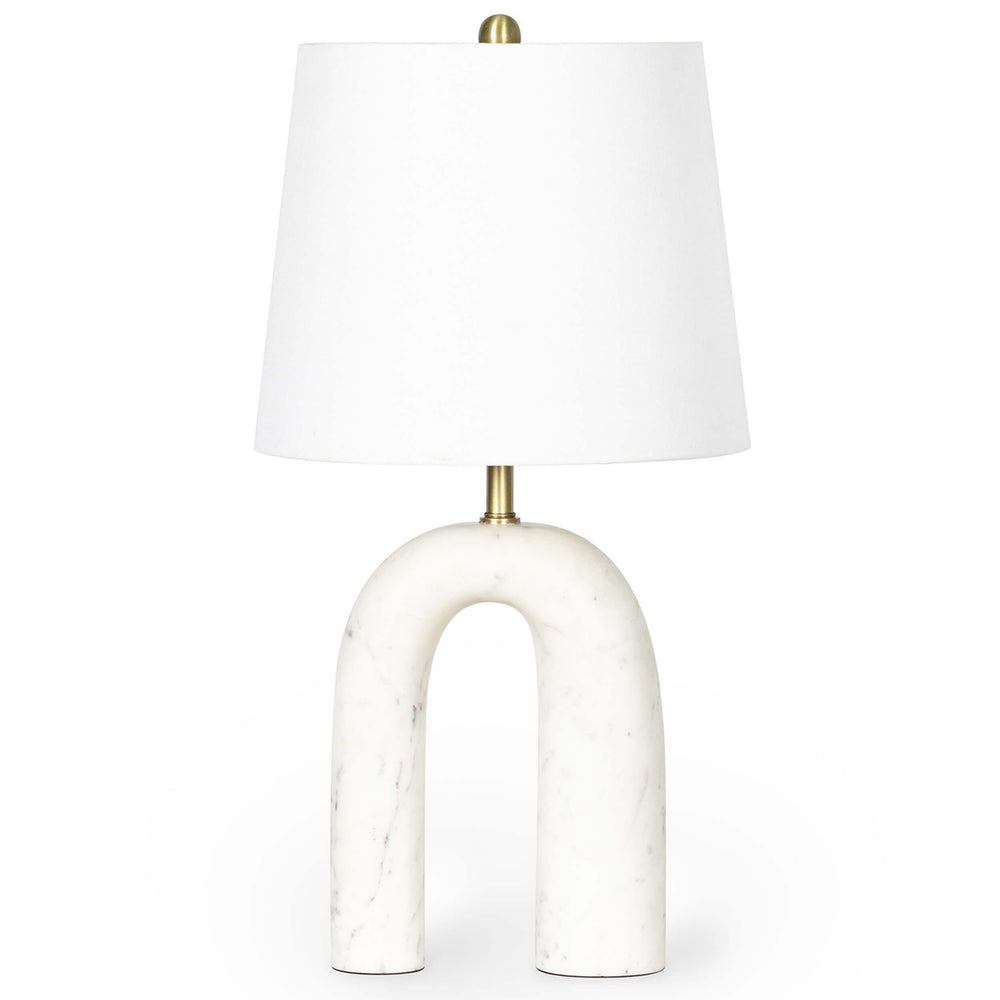 Slinkly Marble Table Lamp