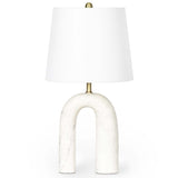 Slinkly Marble Table Lamp