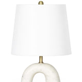 Slinkly Marble Table Lamp