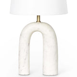 Slinkly Marble Table Lamp